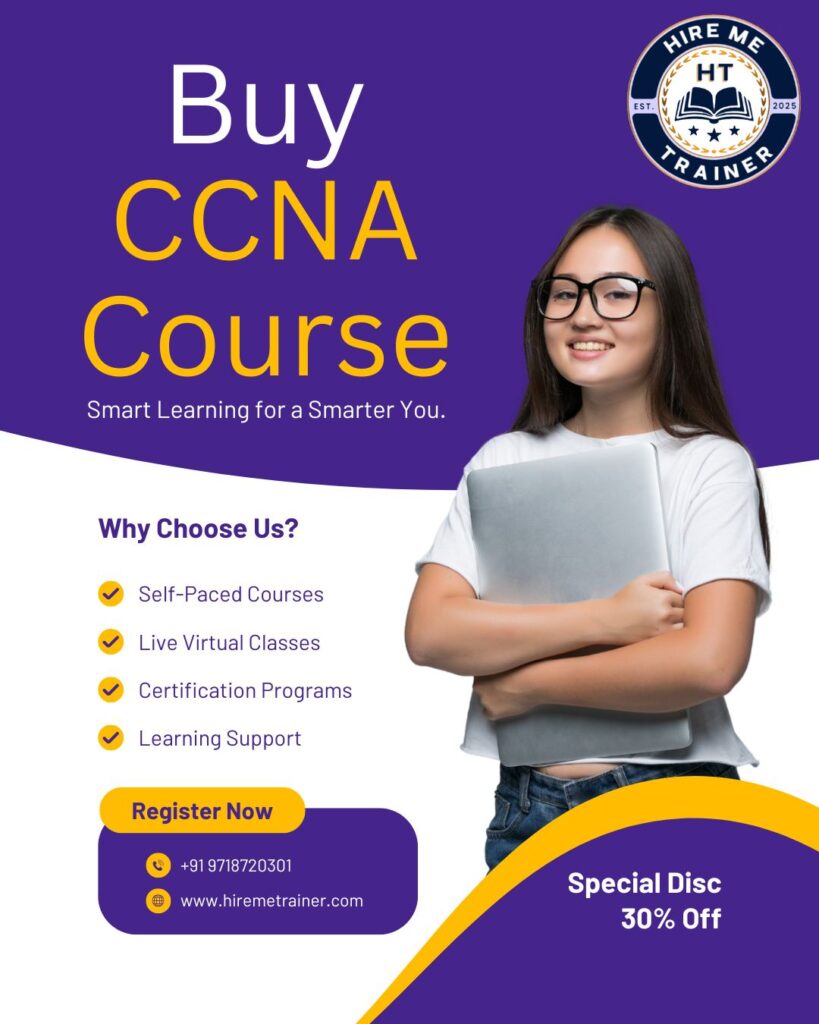 Why Buying CCNA Course Online Is a Smart Choice